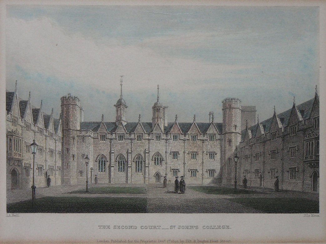 Print - The Second Court - St. John's College. - Le